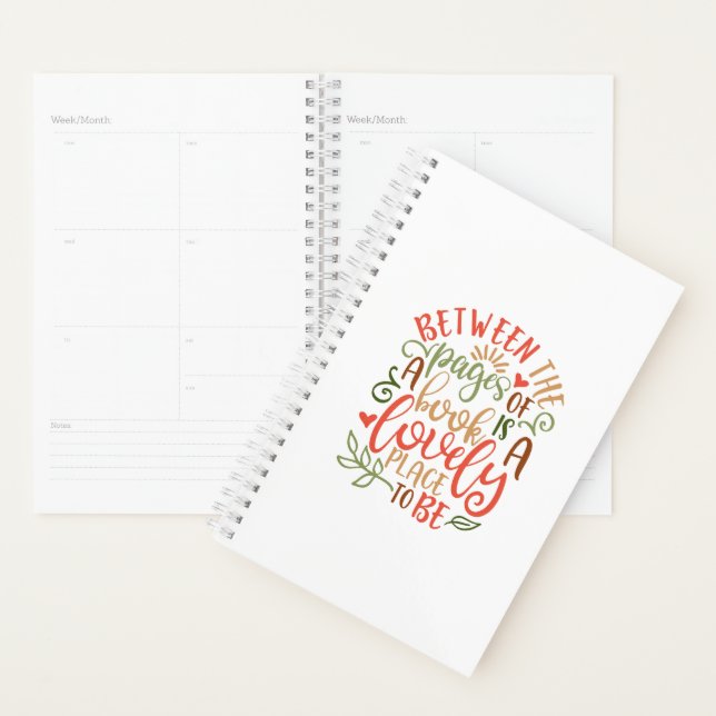 Zwischen den Seiten der Buchideen Planer (Anzeige)