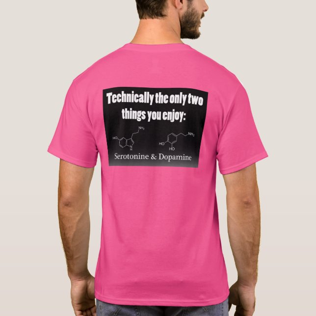 Zwischen einer Stimmung und einem Zusammenbruch" A T-Shirt (Rückseite)