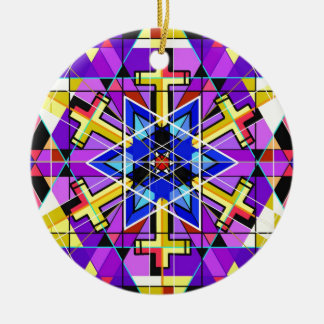 Zwischen Glaubensrichtungen Keramik Ornament