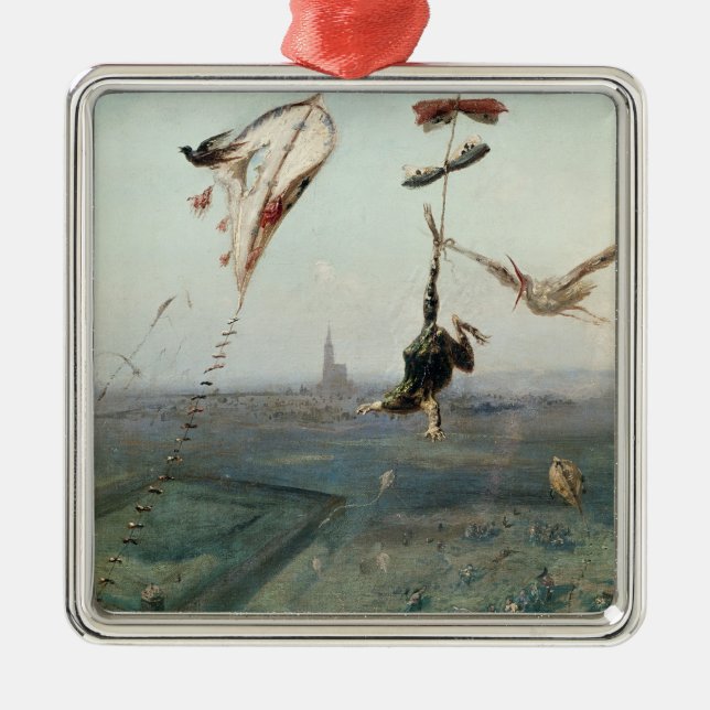 Zwischen Himmel und Erde 1862 Ornament Aus Metall (Vorne)