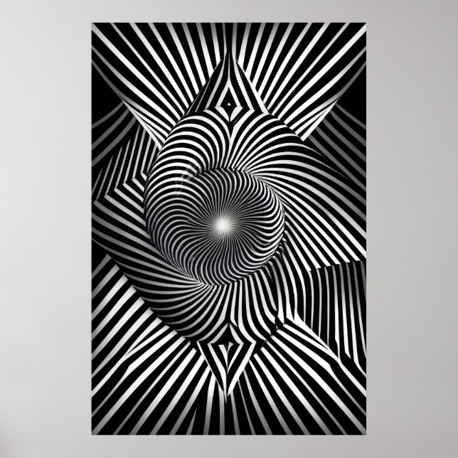 Zwischen Linien und Dimensionen Poster (Vorne)