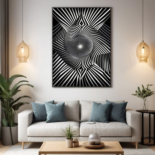 Zwischen Linien und Dimensionen Poster (Von Creator hochgeladen)