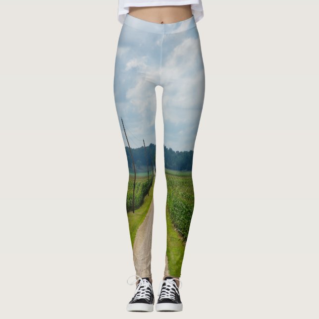 Zwischen Maisfeldern Leggings (Vorderseite)