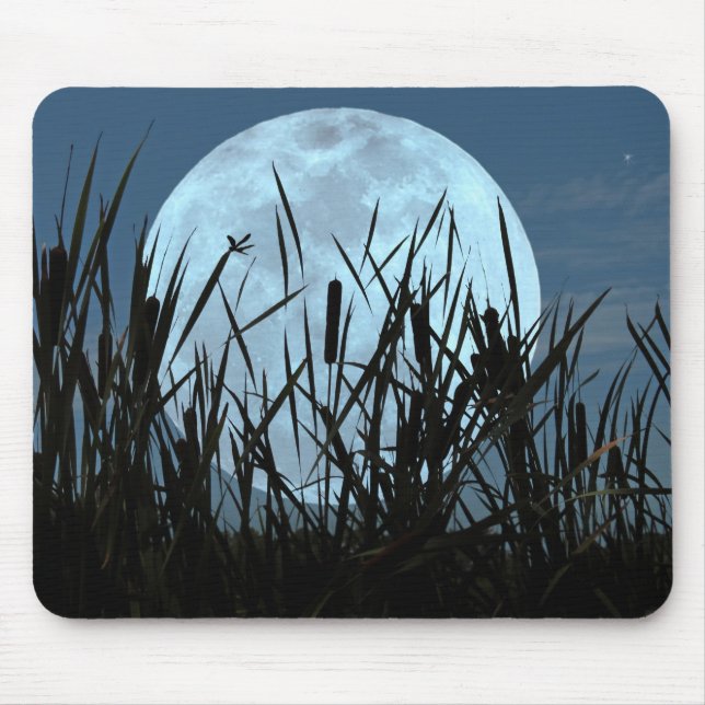 Zwischen Mond und Sumpf Mousepad (Vorne)