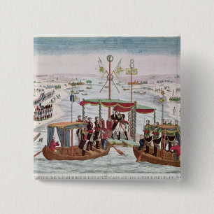 Zwischen Napoleon I u. Zar Alexander treffen I Button