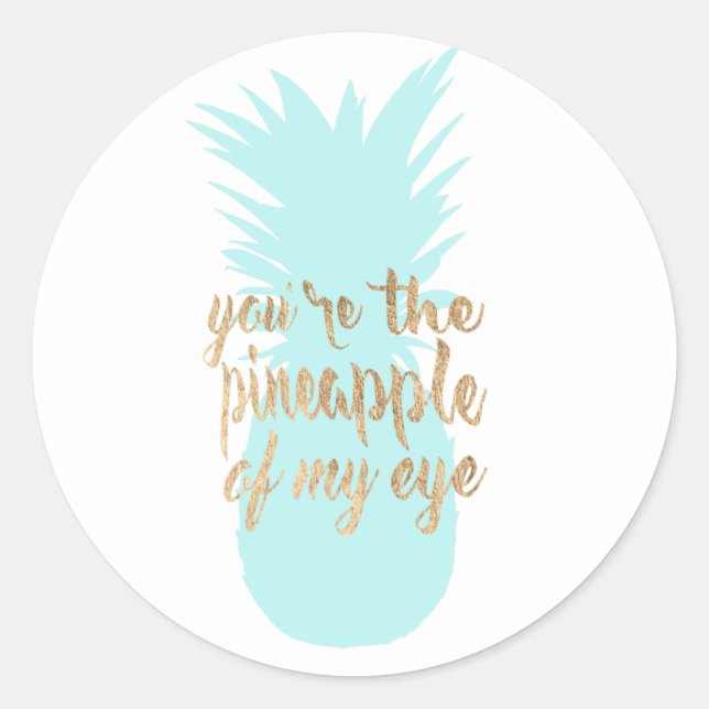 Zwischen Rot I Runder Aufkleber (Vorderseite)