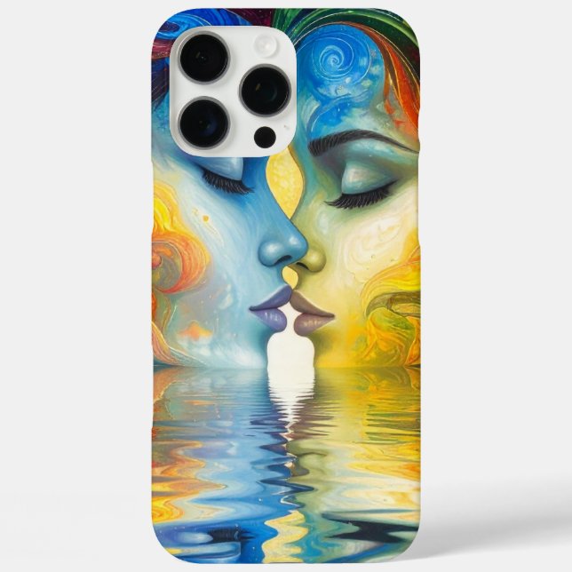Zwischen Spiegel und Speicher Case-Mate iPhone Hülle (Rückseite)