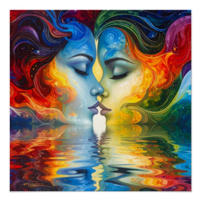 Zwischen Spiegel und Speicher Poster (Vorderseite)