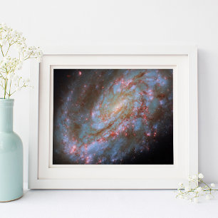 Zwischen-Spiralgalaxie NGC 4654 10x8 Poster