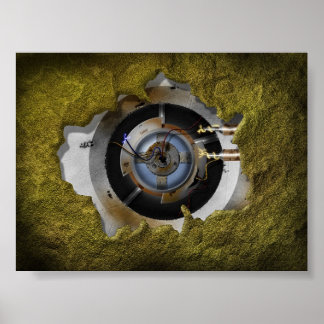 Zwischen Technologie und Natur Poster