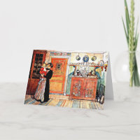 Zwischen Weihnachten und New Aco, Carl Larsson art