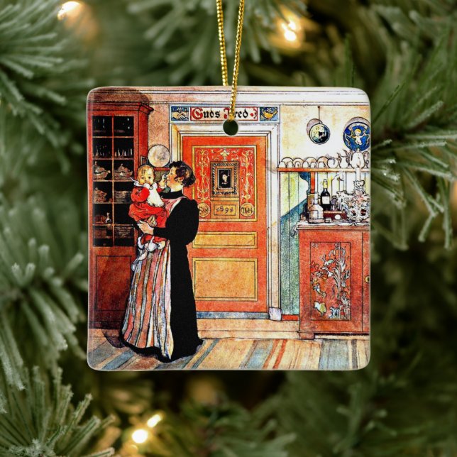 Zwischen Weihnachten und New Aco Keramikornament (Baum)