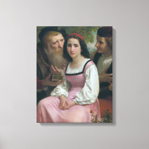 Zwischen Wohlstand und Liebe (von Bouguereau)