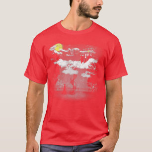 Zwischen Wolken ist ein Arzt T-Shirt