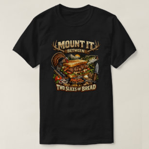 Zwischen zwei Scheiben Brot T-Shirt montieren