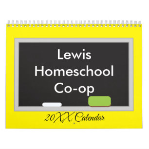 Zwischenablage auf gelbem Hintergrund Kalender