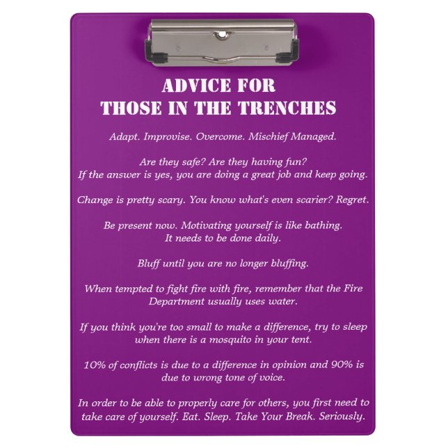 Zwischenablage (beidseitig) klemmbrett (Vorderseite)