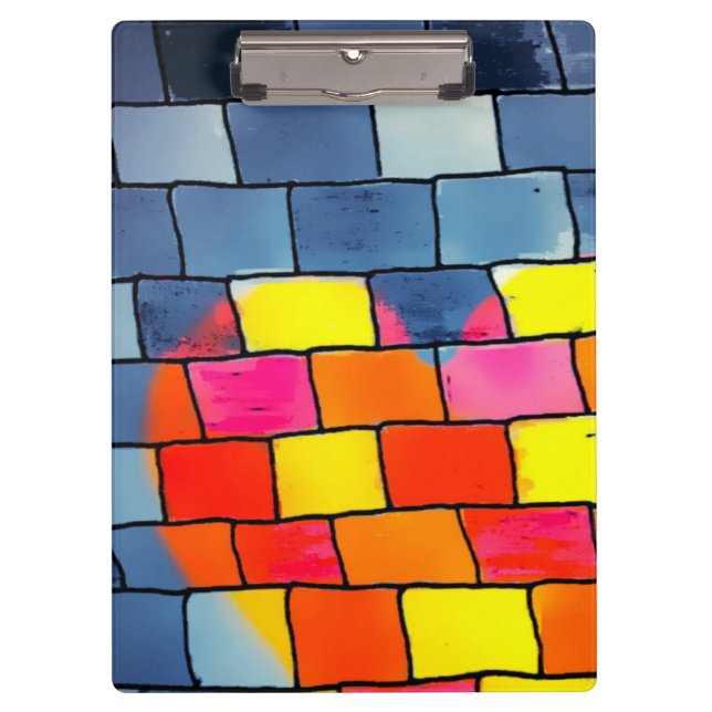 Zwischenablage für Herzdesign Klemmbrett (Vorderseite)