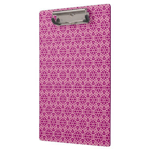 Zwischenablage - Hexagon-grafisches Muster Klemmbrett