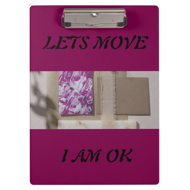 Zwischenablage Klemmbrett (Vorderseite)