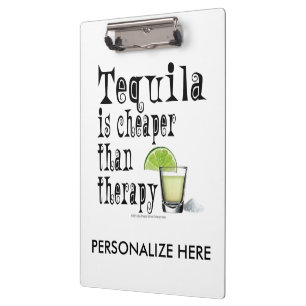 ZWISCHENABLAGE - TEQUILA, BILLIGER ALS THERAPIE KLEMMBRETT
