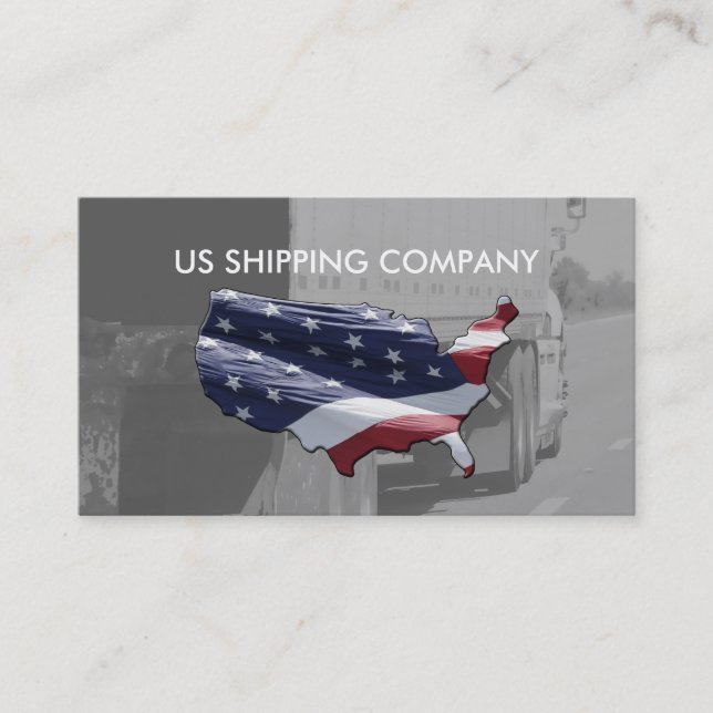 Zwischenstaatliche Verschiffen-Visitenkarten Visitenkarte (Vorderseite)