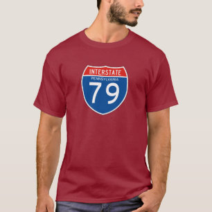 Zwischenstaatliches Zeichen 79 - Pennsylvania T-Shirt