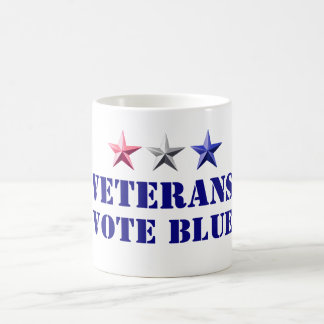Zwischenwahlen 2026 Veteranen Wählen Blau Demokrat Kaffeetasse