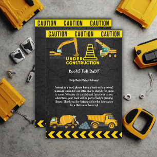 Zwischenwand im Bau Kinderdusche Begleitkarte