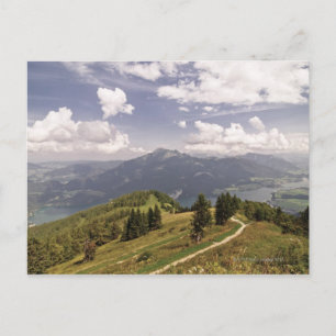 zwoelferhorn, wolfgangsee, salzburg, salzburger 2 postkarte