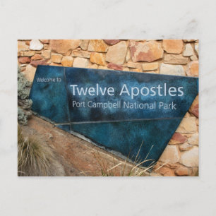 Zwölf Apostel, Great Ocean Road, Australien Postkarte