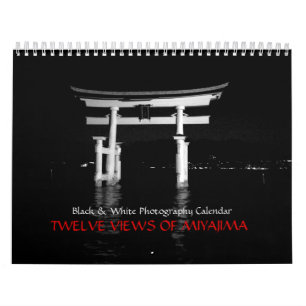 ZWÖLF AUSSICHTEN VON MIYAJIMA KALENDER