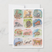 Zwölf Beängstigende Tiere