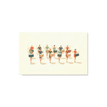 Zwölf Drummer, die mittlere Mod-Stift 1