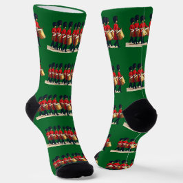 Zwölf Drummer schneiden Stift 1 Socken