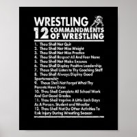 Zwölf Gebote an Wrestling Funny Wrestle Fan