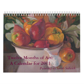 Zwölf Monate Kunst: ein Kalender 2011