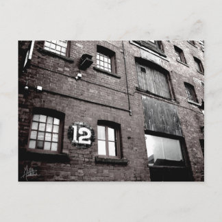 Zwölf [Postkarte] B&W Postkarte