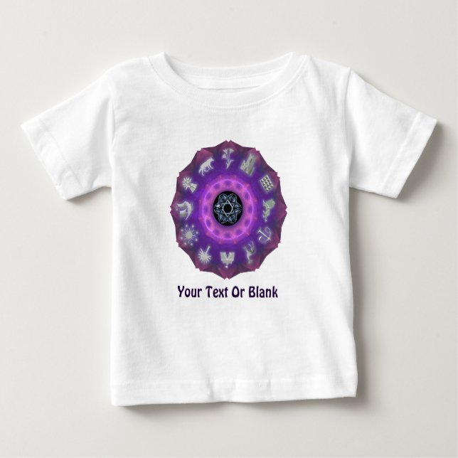 Zwölf Stämme Baby T-shirt (Vorderseite)
