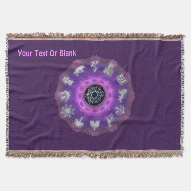 Zwölf Stämme Decke (Vorderseite)