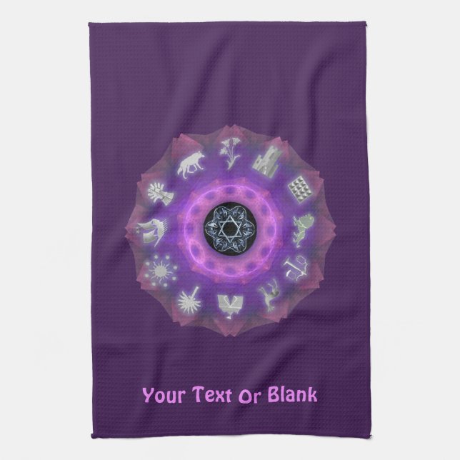 Zwölf Stämme Handtuch (Vertikal)