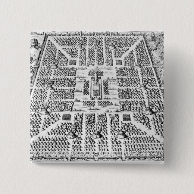 Zwölf Stämme Israel Button (Vorderseite)