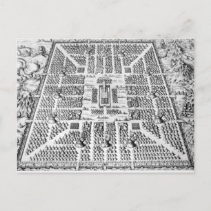 Zwölf Stämme Israels Postkarte