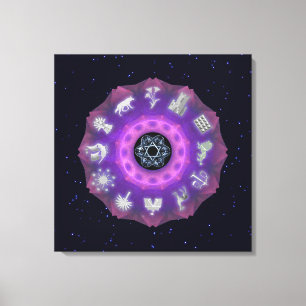 Zwölf Stämme Leinwanddruck