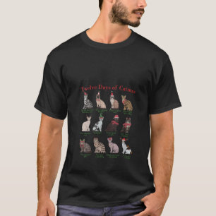 Zwölf Tage Katmas klopfte einer über das Christent T-Shirt