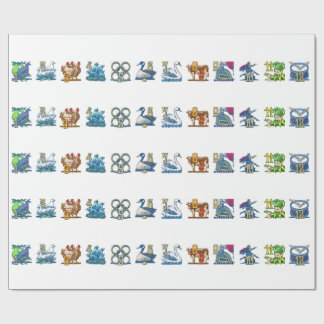 Zwölf Tage Weihnachten Geschenkpapier