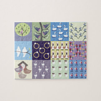 Zwölf Tage Weihnachten Puzzle