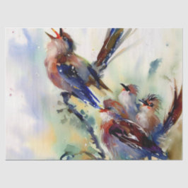 Zwölf Tage Weihnachten: Vögel anrufen (B), Seidenpapier