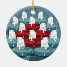 Zwölf trommelnde Katzen... Schmuck (doppelseitig)