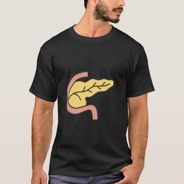 Zwölffingerdarm Dünndarm T-Shirt (Vorderseite)